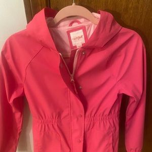 Girls rain jacket